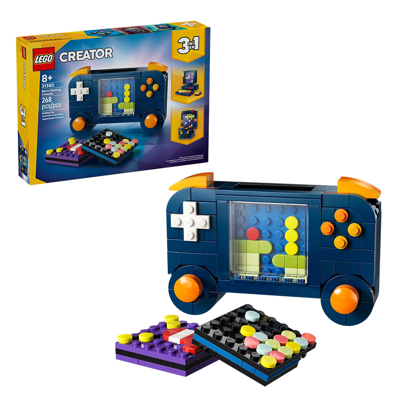 Retro Gaming Kit - LEGO Creator 3in1 Building Blocks LG-31380