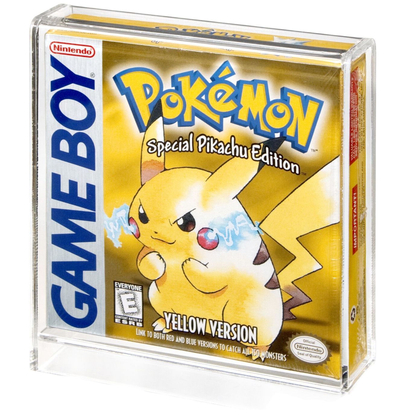 Game Carrying Case - Luxury Clear Acrylic Protective Case Game