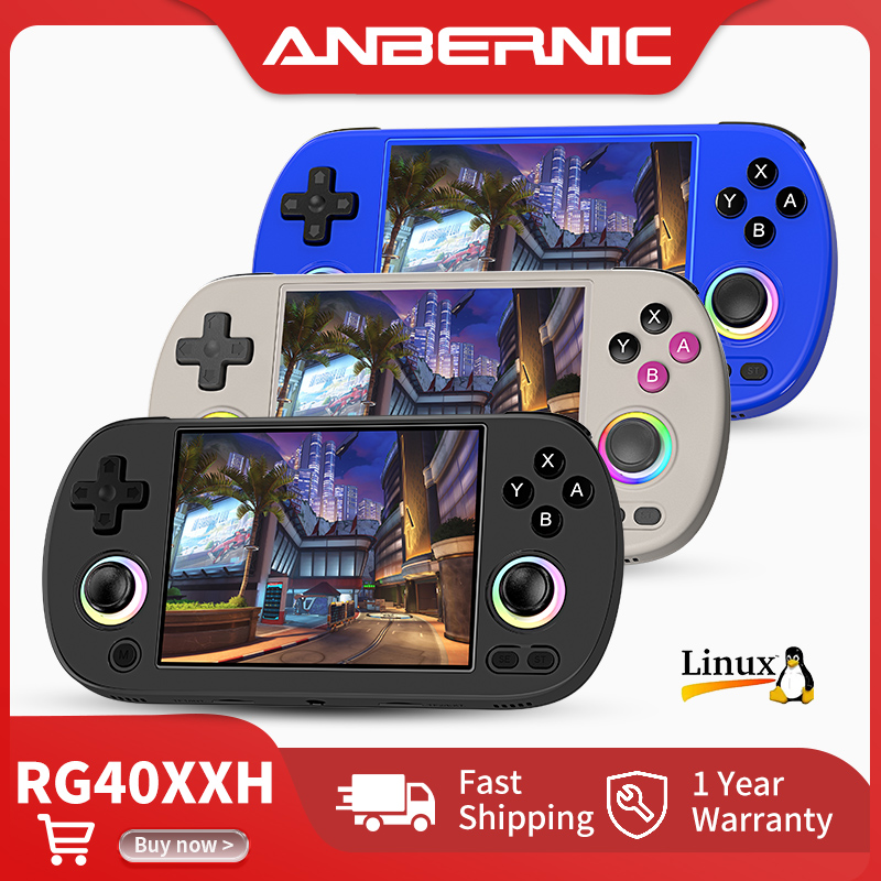 Retro Gaming Realm - Anbernic RG40XX H Retro Handheld Game