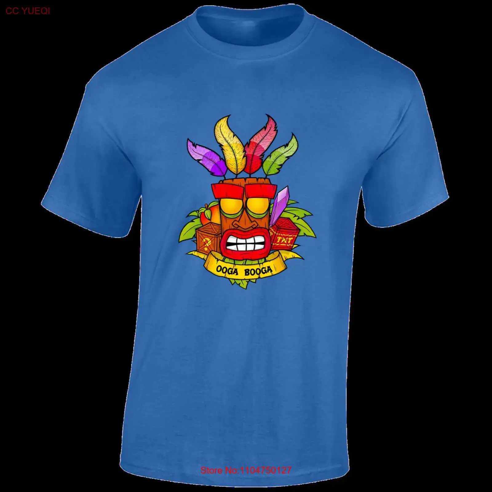 Retro Gaming Ideas - Oga booga crash mens T Shirt
