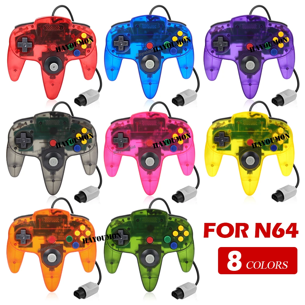 Retro Gaming Kit - NEW Wired Gamepad for N64 Console