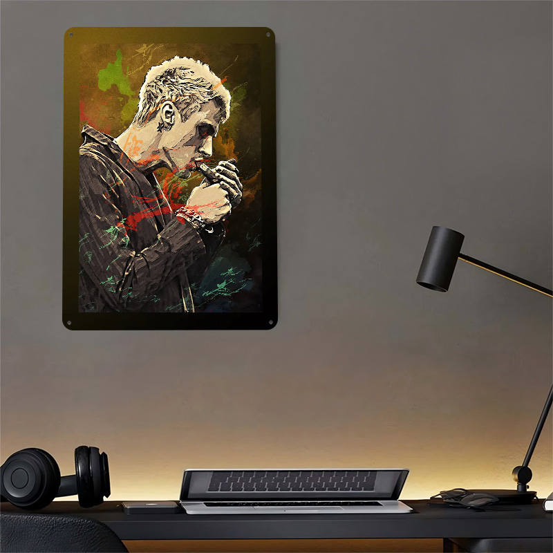 Machine Gun Kelly Tin Poster C - Retro Gaming Gun ulasan dan harga