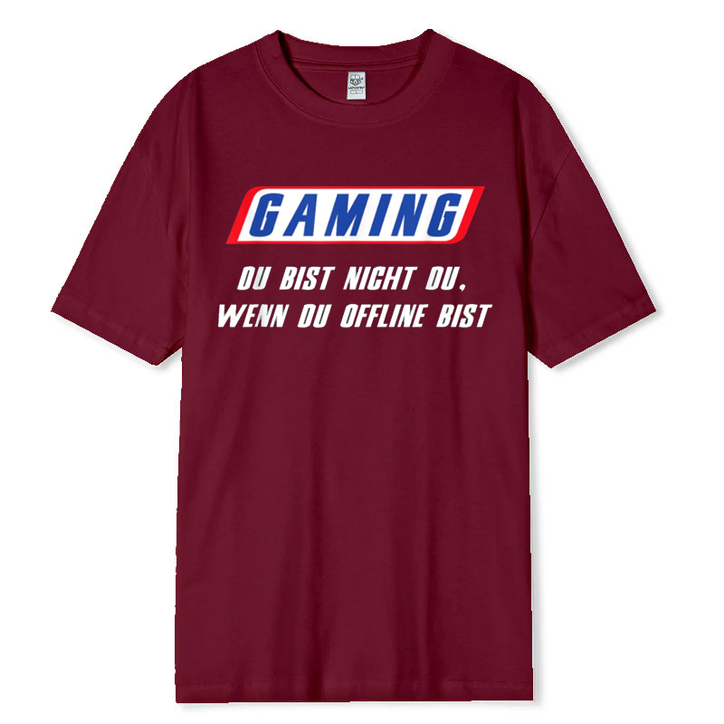 Funny German T Shirt Gaming Du - Retro Gaming Ideas ulasan dan harga