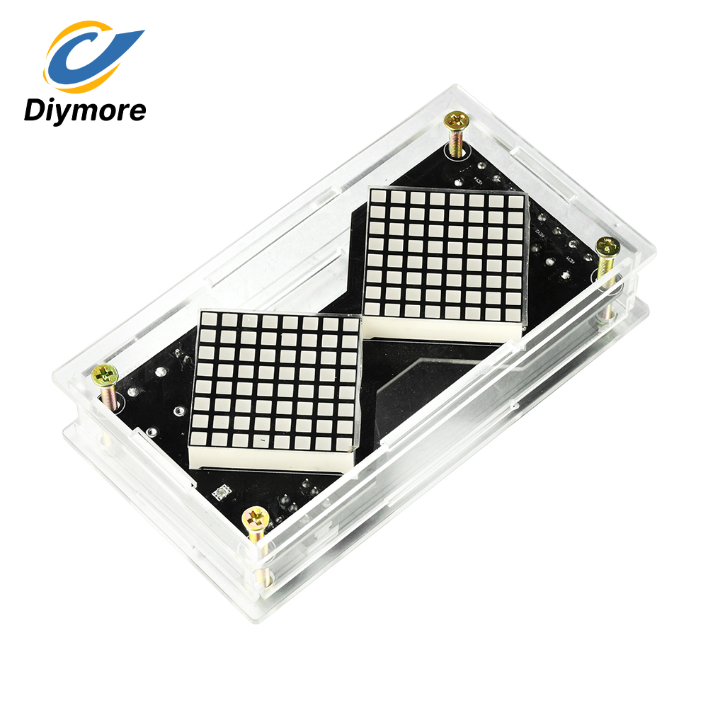 Electronic LED Dot Matrix Hour - Retro Gaming Kit ulasan dan harga