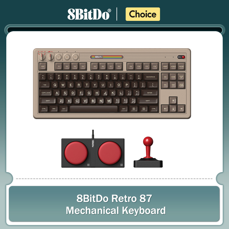 8BitDo Retro Mechanical Keyboa - Retro Gaming Us ulasan dan harga