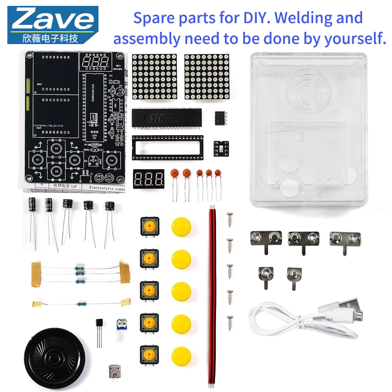 Pixel Game Console Making Kit: - Retro Gaming Kit ulasan dan harga