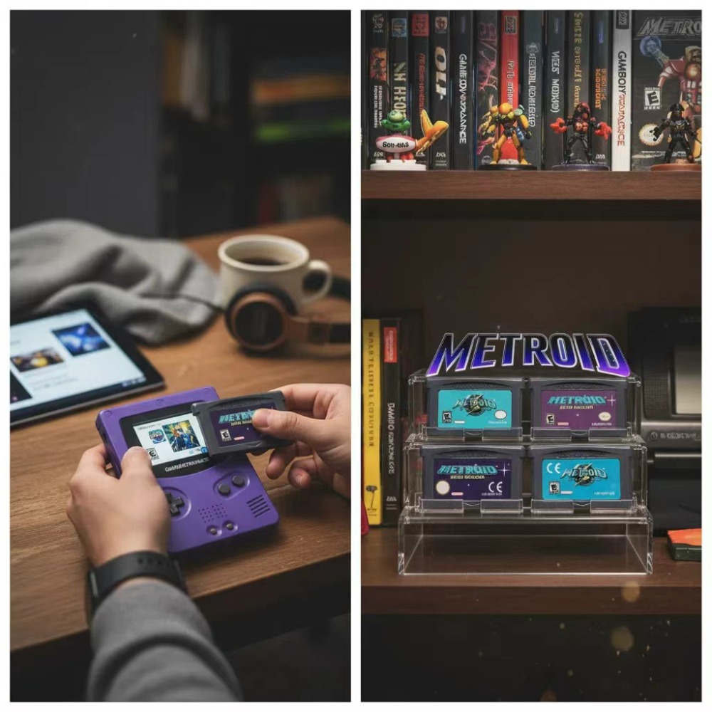 GBC 16 bit Pok é mon game cart - Retro Gaming Kit ulasan dan harga