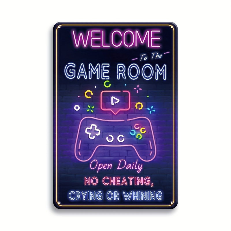 Welcome to the Game Room Metal - Retro Gaming Us ulasan dan harga