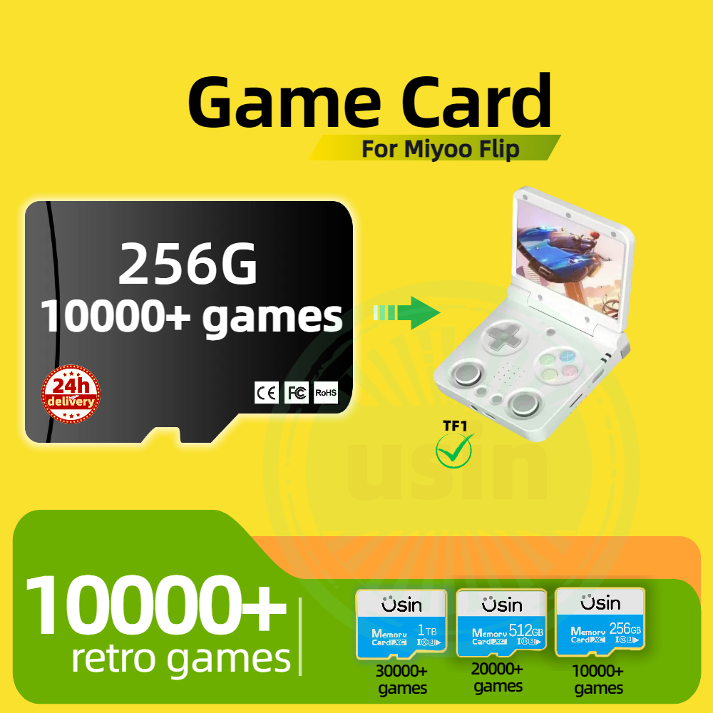 Game Card For Miyoo Flip 30000 - Retro Gaming Kit ulasan dan harga