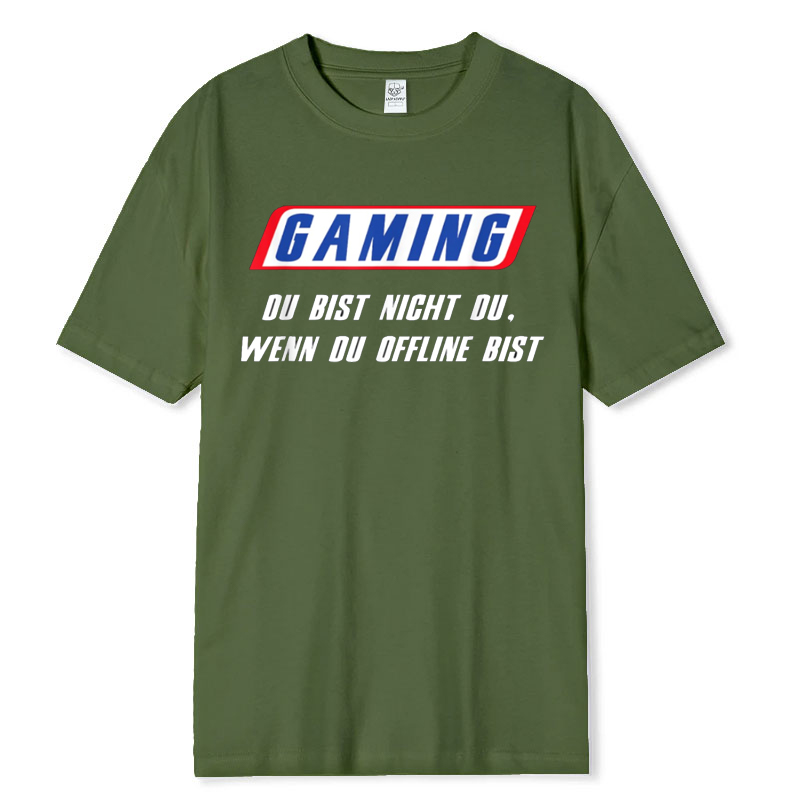 Funny German T Shirt Gaming Du - Retro Gaming Ideas ulasan dan harga