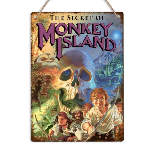 MONKEY ISLAND Amiga Vintage Re - Retro Gaming Us ulasan dan harga