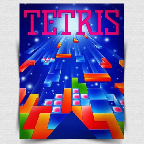 TETRIS METAL SIGN PLAQUE - Ret - Retro Gaming Us ulasan dan harga
