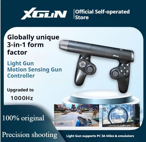 XGUN Light Gun Shooting Somato - Retro Gaming Gun ulasan dan harga