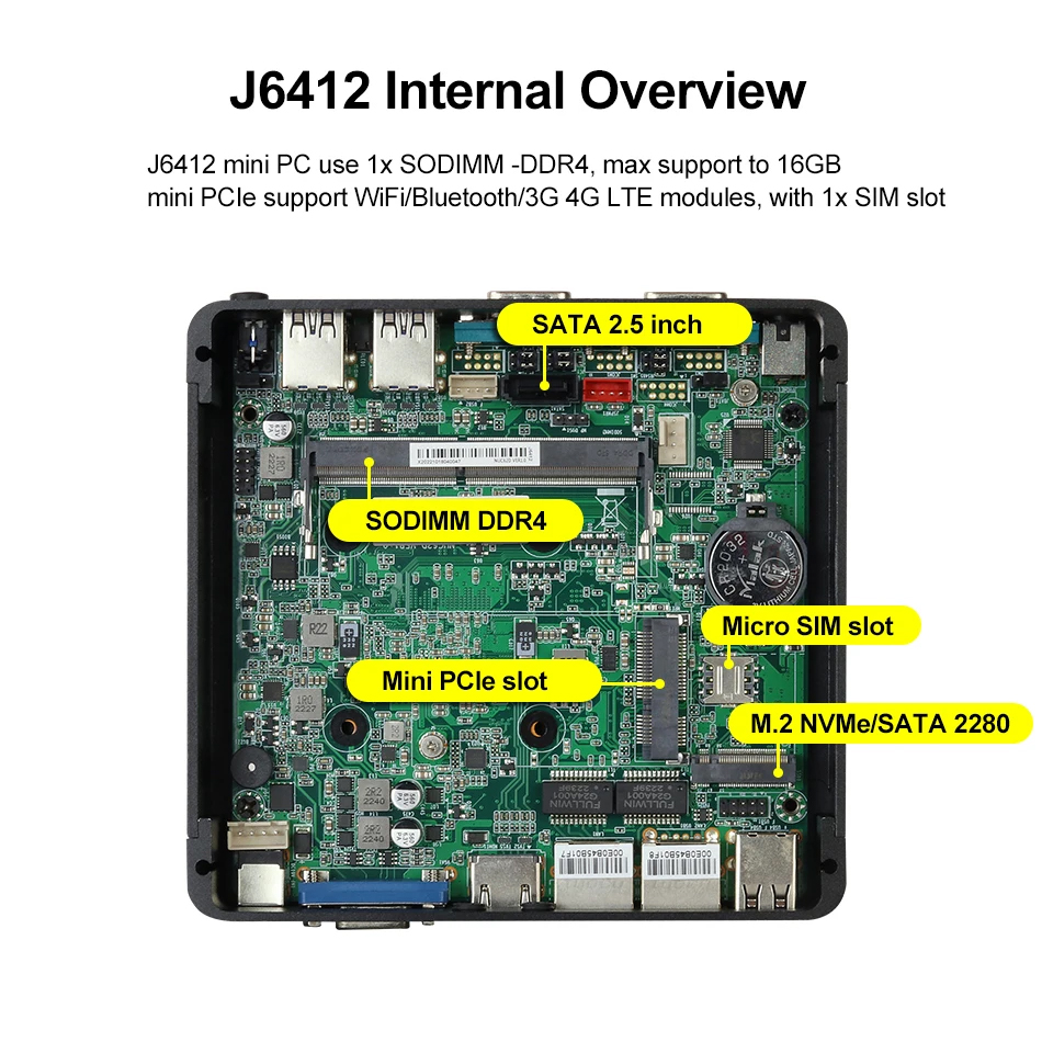 XCY Mini PC Intel Celeron J641 - Intel Cpu Core I5 ulasan dan harga