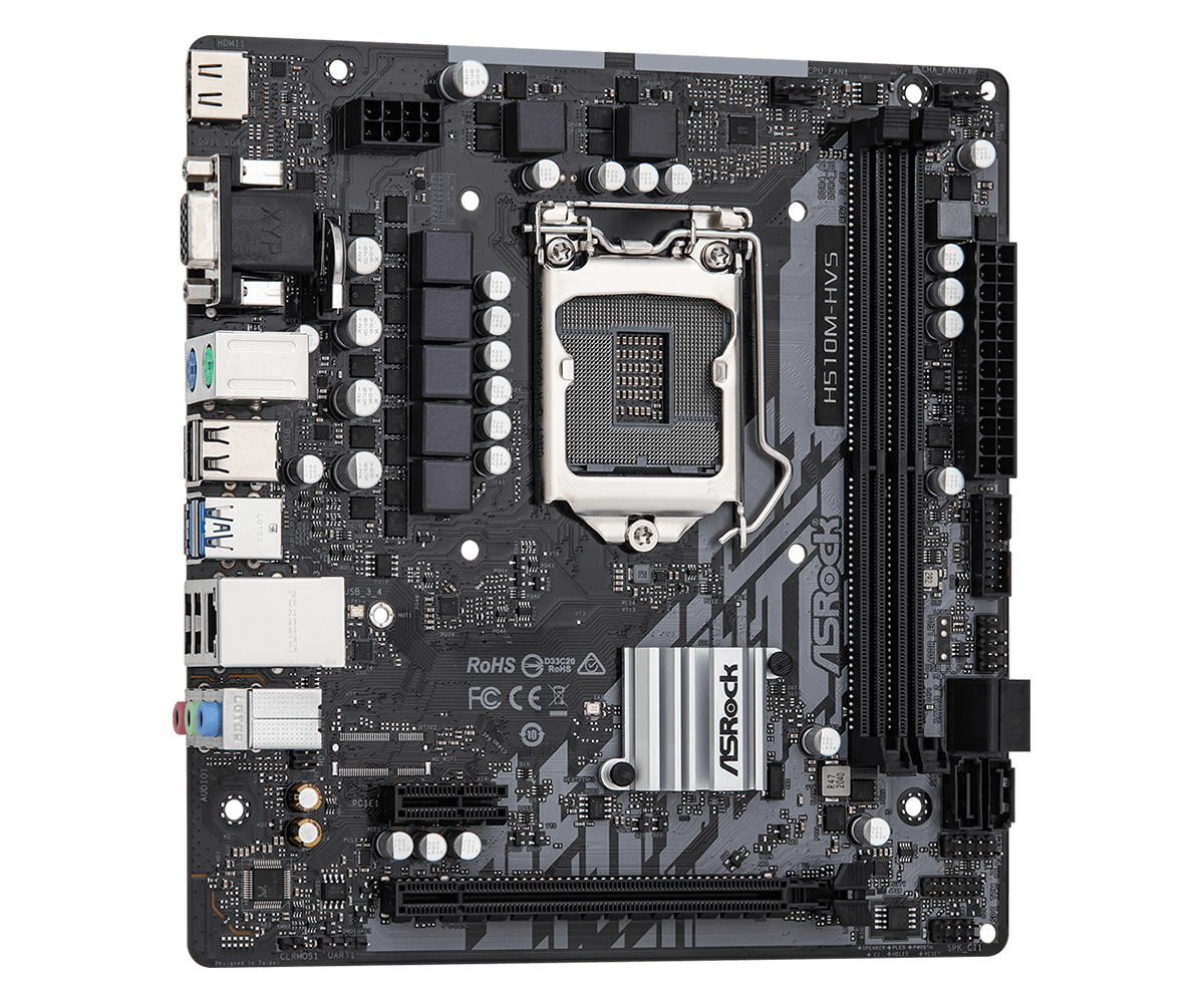 ASROCK H510M-HVS R2.0 H510 Mot - Intel Cpu Core I5 ulasan dan harga