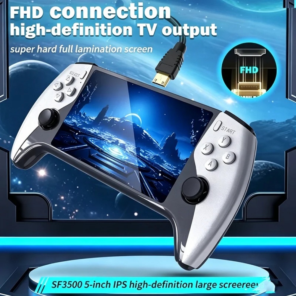 SF3500 5 inch Handheld Game Co - Retro Gaming Kit ulasan dan harga